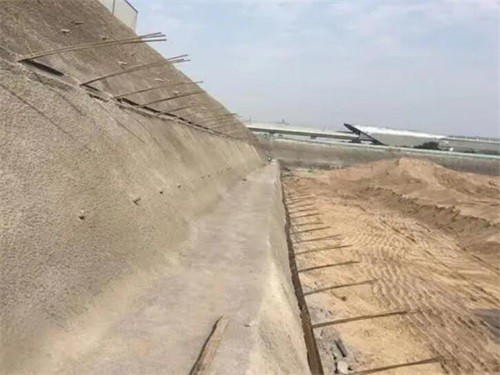 黄浦河道边坡加固